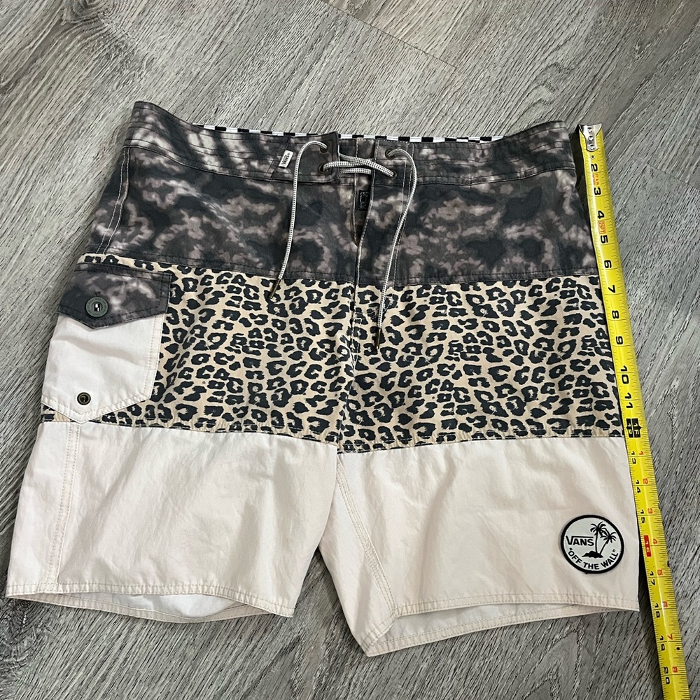 Vans Leopard Print Board Shorts